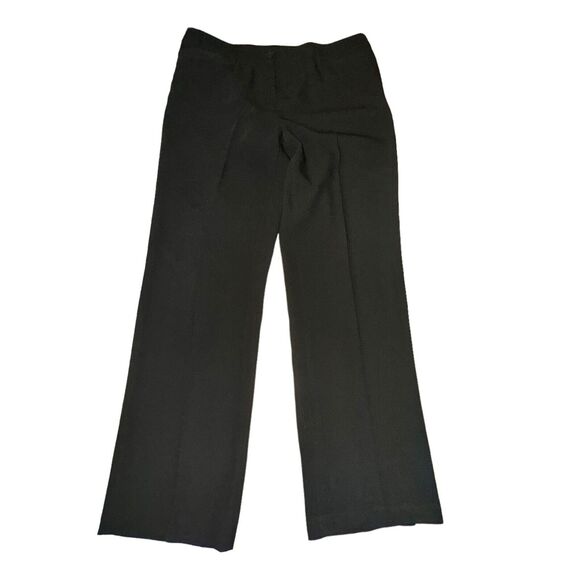 Robell Sissi Trouser Women's Size 14 Black Dress Pants Mid Rise Pockets - Picture 1 of 6